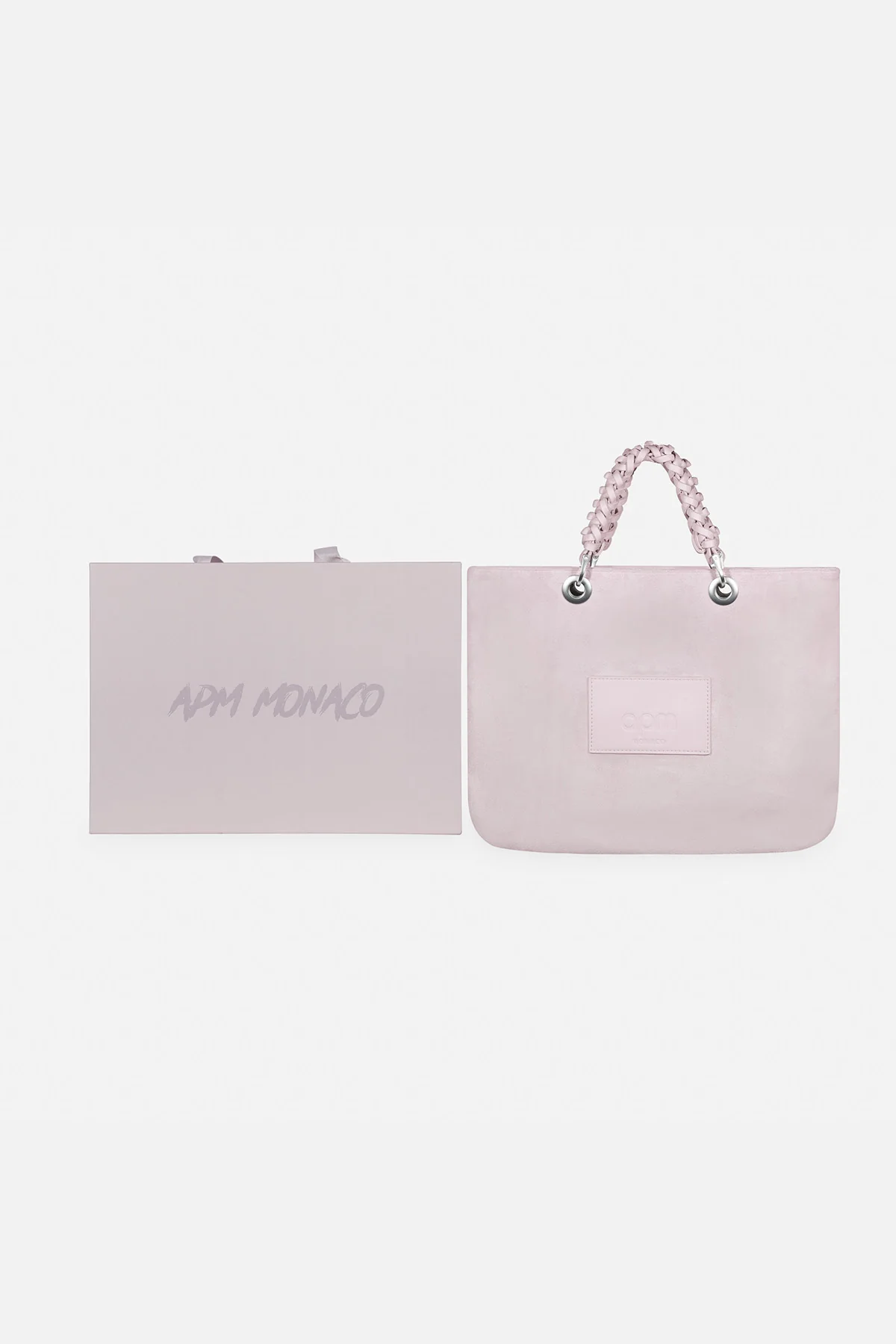 APM Monaco Suede Bag - Image 5