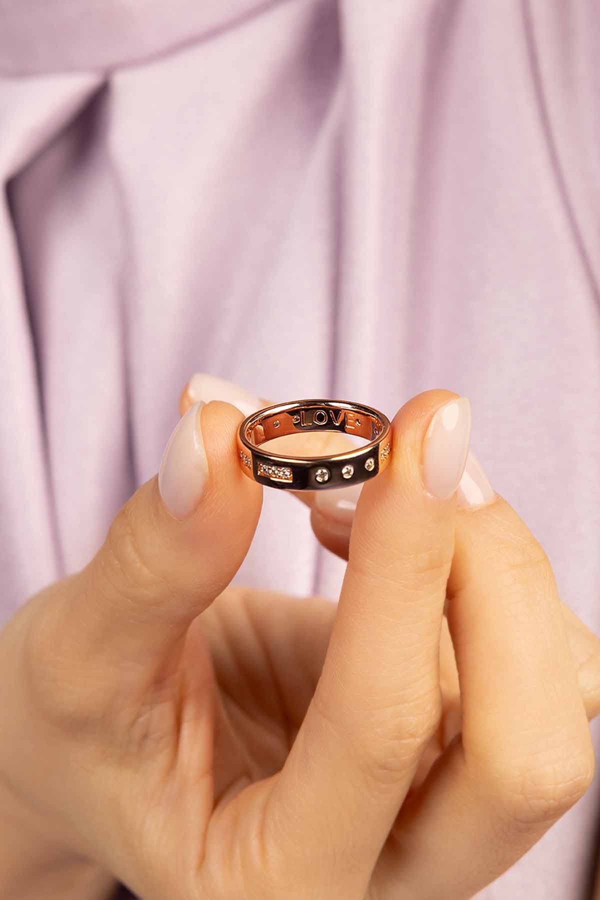 LOVE Morse Code Ring - Image 7