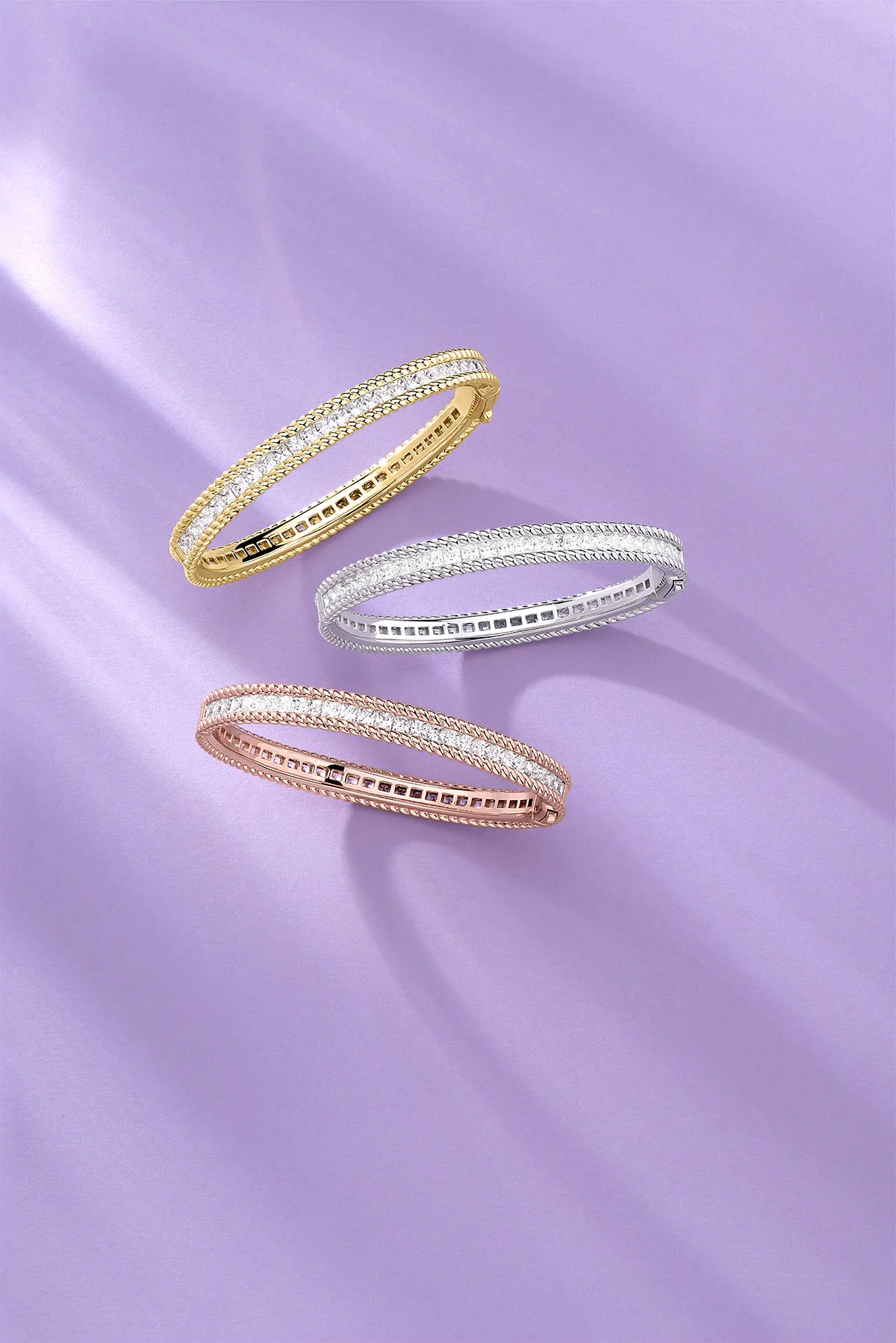 Torsade Pavé Bangle - Image 3