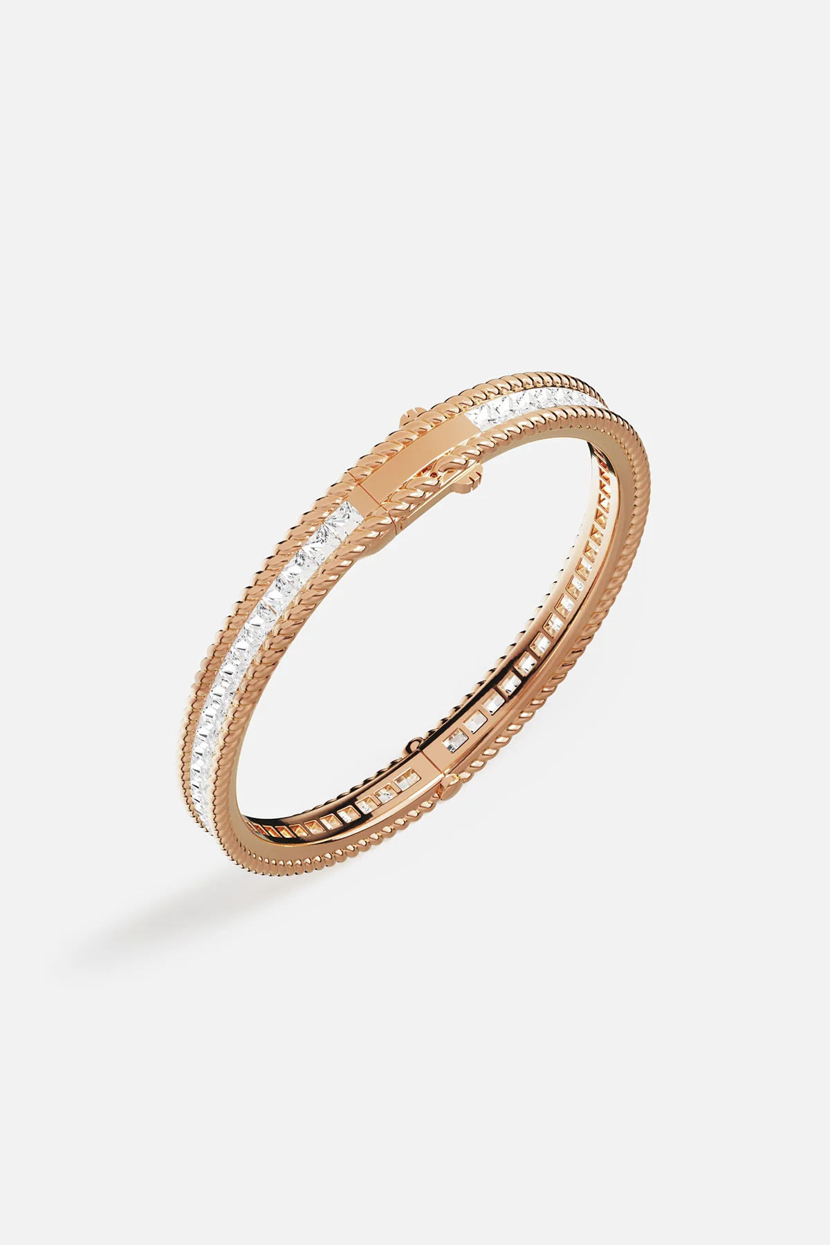 Torsade Pavé Bangle - Image 5